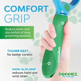 850044098071 DOGGIEZ PET SUPPLIES Dog Cat Dematting Tool Rake #3