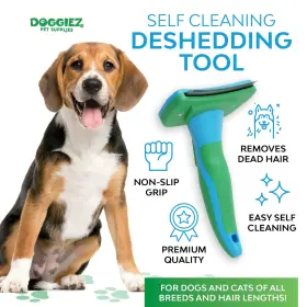 850044098101 DOGGIEZ PET SUPPLIES Cleaning Deshedding Brush #2