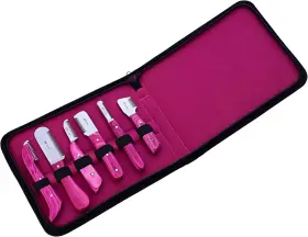 DRTG7 DR.TAIL Dog Coat Stripping Set Stripper Tool Wooded