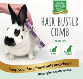 611138712248 DROPSHIP Hair Buster Comb Rabbits Cats Dogs Pet #2