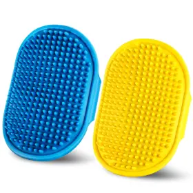 739608335725 DSOE Dog Bath Brush Shampoo Massage Comb