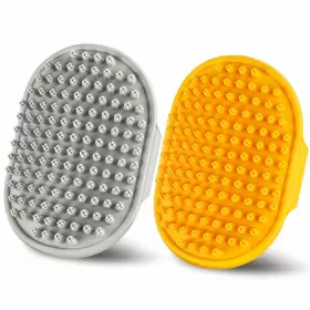 739608335756 DSOE Dog Bath Brush Shmpoo Massage Cleaning Set