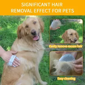 739608335763 DSOE Dog Bath Brush Shmpoo Massage Cleaning #3