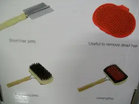 OL-986 DUKE AND TINY Pet Set Brush Comb #2