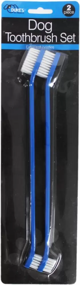 DUK-3298 DUKES PET PRODUCTS Dog Toothbrush Set Pack #2