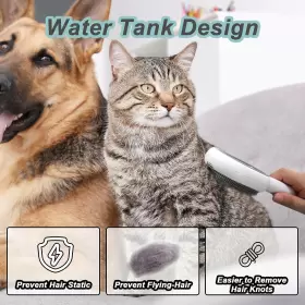 MS-0 DUMPILL Water Brush Dogs Pet Cat Bath Cle #3