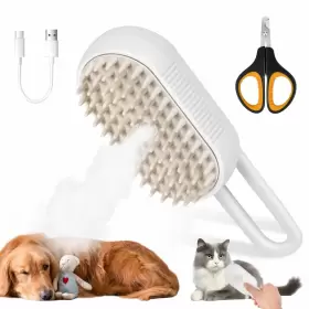 742669558040 EARSEIXUYU Cat Steam Brush Cleaning Brus