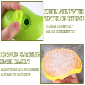 759357337191 EHMSAPO Steamy Cat Brush Steamer Pet Hair Comb #2