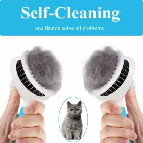 740196894273 EMMIUSS Cat Brush Cleaning Slicker Brushes Loose #3