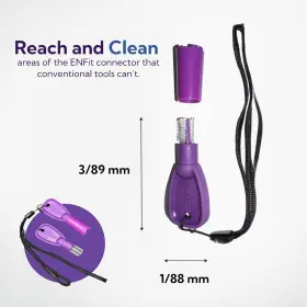 705641252121 ENCLEAN BRUSH Enfit Cleaning Feeding Tubes #3