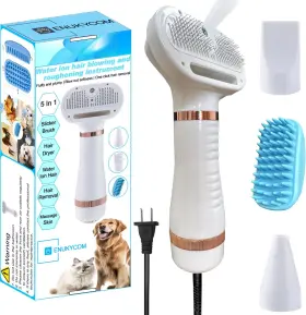 313103362396 ENUKYCOM Pet Hair Dryer Dogs Cats Removal Comb