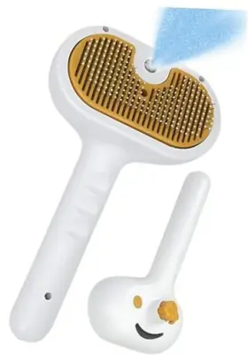 793931625694 ENUKYCOM Dogs Steam Brush Shedding Spray Cat Pet