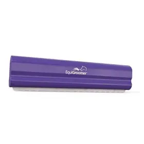 9-PURPLE EQUIGROOMER Deshedding Brush Horses Pets Removes