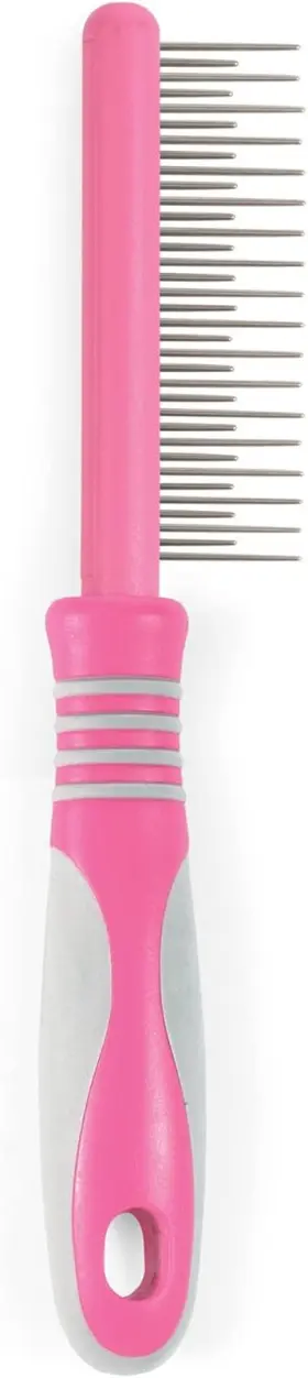 401200 ERGO Cat Moulting Comb Pink Tool Haired Detangles Rem