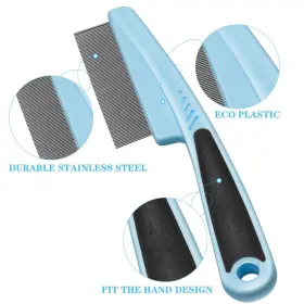 ERUINFANGTR009 ERUINFANG Comb Removing Lice Tear Stains Dogs #3