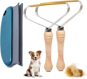 313095229233 ERUULE Pet Hair Removal Tool Set Lint Remover