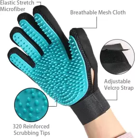 PETGL-1 PET Gloves Dexterous Dog Hair Removal #2