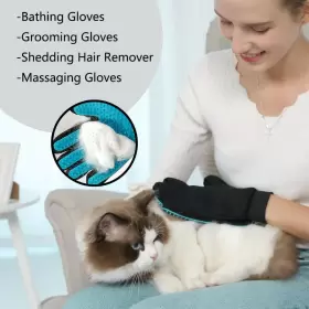 PETGL-1 PET Gloves Dexterous Dog Hair Removal #3