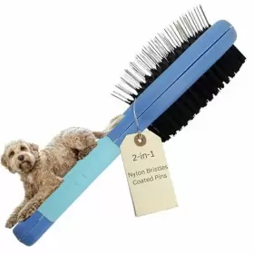 AKC10 AKC Dense Bristles Shiny Coat Coated Brush #2