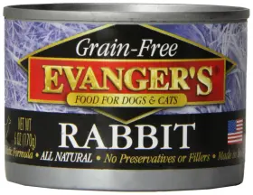 30101 EVANGERS Grain Rabbit Dog Cat Food High Protein
