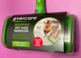 070982173146 EVERCARE Pet Hair Lint Removal Tool Dual Wheels #2