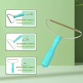 BLUE304CU039 EYATEL Lintplus Dog Hair Carpet Rake Pet Cleaner #2