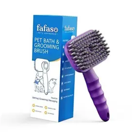 PBS01 FAFASO Dog Bath Brush Pet Cats Scrubber