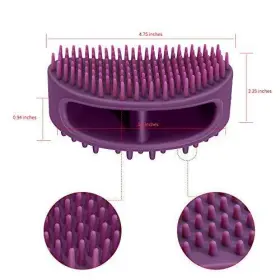 681013469574 FAMOBEST Dog Brush Cat Silicone Pet Bath Massage #3