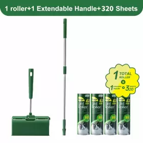 LR187 FEDICELLY Lint Rollers Pet Hair Floor Cat Dog Remove #2