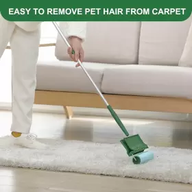 LR187 FEDICELLY Lint Rollers Pet Hair Floor Cat Dog Remove #3