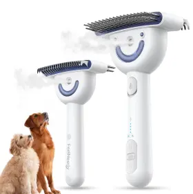 726085012218 FEELNEEDY Dog Brush Shedding Dual Dematting Spr