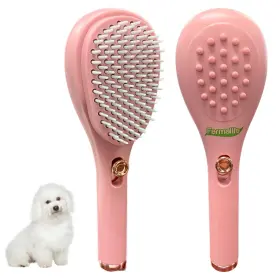 X4-SC4U-IHNB FERMALIFE Puppy Brush Dog Yorkies Pink