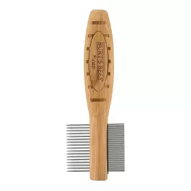 FF12799 FETCH FOR PETS Burts Bees Double Cat Comb Flea #3