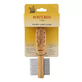 FF12799 FETCH FOR PETS Burts Bees Double Cat Comb Flea