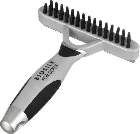FF13201 FETCH FOR PETS Dogs Shedding Blade Massage Brush #2