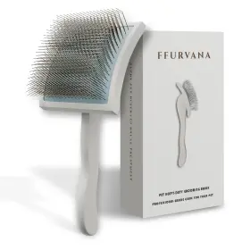 977819470024 FFURVANA Slicker Brush Dogs Golden Doodles Hair