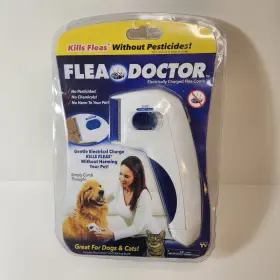 11459 FLEA DOCTOR Electric Comb Bubble Cat Dog Care