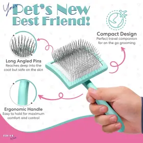197644315376 FLOOF BY BRODIE Dog Brush Slicker #3