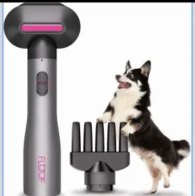 FL102.9 FLOOF Pet Hair Dryer Comb Negative Ion Dog Brush