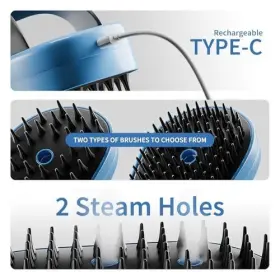 752710894577 FLYVOLE Cat Hair Steam Brush #3