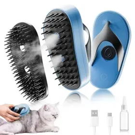 752710894577 FLYVOLE Cat Hair Steam Brush