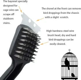 798789869320 FOIBURELY Steel Bird Droppings Cleaning Brush #3