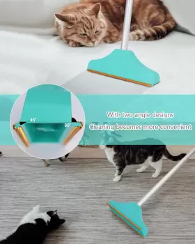 673658100400 FOPHOP Pet Hair Remover Carpet Handle Rake Dog #3