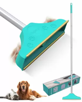 673658100400 FOPHOP Pet Hair Remover Carpet Handle Rake Dog