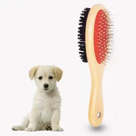 B09XBNLZH8 FOUR GUYS Dog Brush Shedding Messaging Cleaning