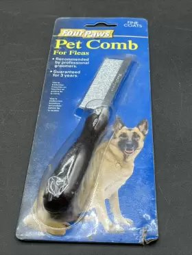 045663001155 FOUR PAWS Pet Comb Fleas Wooden Handle Coats #2