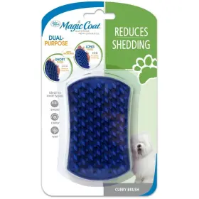 100543060 FOUR PAWS Magic Coat Dual Curry Brush Dogs