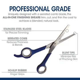 100544429 FOUR PAWS Magic Coat Finishing Shears #3