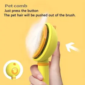 TTMS-CSB-B01 FOURSEAS Cat Brush Shedding Pet Hair Removal #2