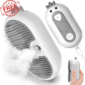 726084809284 FREEFA Cat Steam Brush Release Cleaning